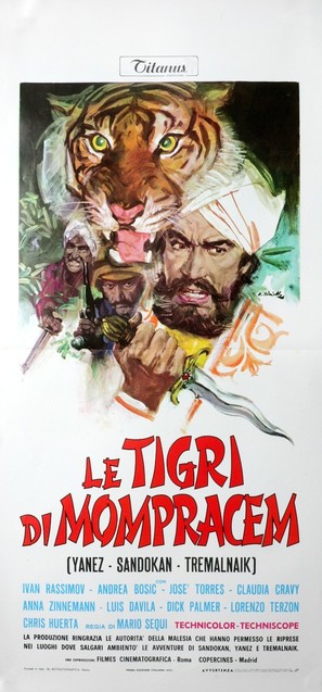 Le tigri di Mompracem - Italian Movie Poster (thumbnail)