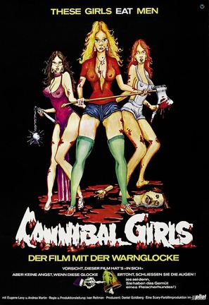 Cannibal Girls - German Movie Poster (thumbnail)