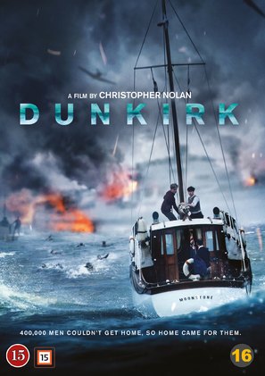 Dunkirk - Danish DVD movie cover (thumbnail)