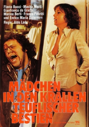 L&#039;ultimo treno della notte - German Movie Poster (thumbnail)