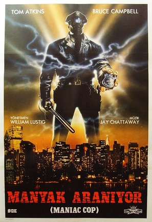 Maniac Cop - Turkish Movie Poster (thumbnail)