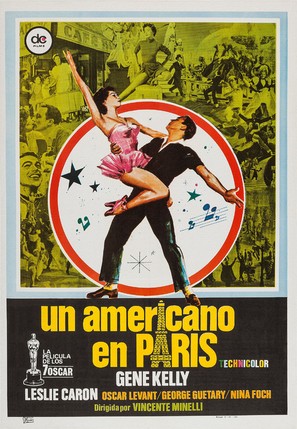 An American in Paris - Spanish Movie Poster (thumbnail)