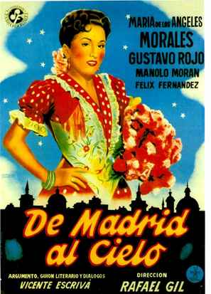 De Madrid al cielo - Spanish Movie Poster (thumbnail)