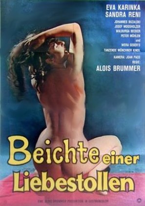Beichte einer Liebestollen - German Movie Poster (thumbnail)