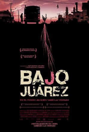 Bajo Ju&aacute;rez: La ciudad devorando a sus hijas - Mexican Movie Poster (thumbnail)