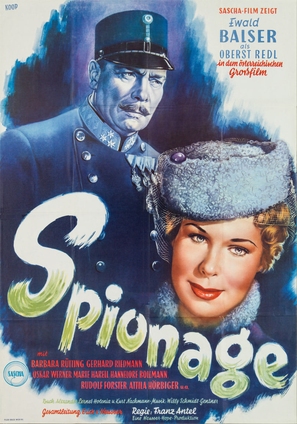 Spionage - German Movie Poster (thumbnail)