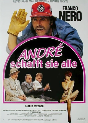 Andr&eacute; schafft sie alle - German Movie Poster (thumbnail)