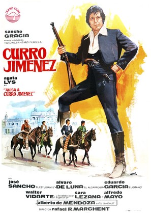 Avisa a Curro Jim&eacute;nez - Spanish Movie Poster (thumbnail)