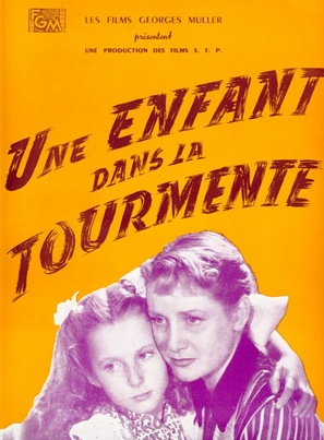 Une enfant dans la tourmente - French Movie Poster (thumbnail)