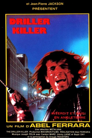 The Driller Killer - French Movie Poster (thumbnail)