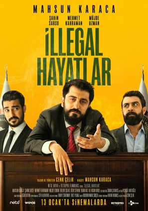 Illegal Hayatlar - Turkish Movie Poster (thumbnail)