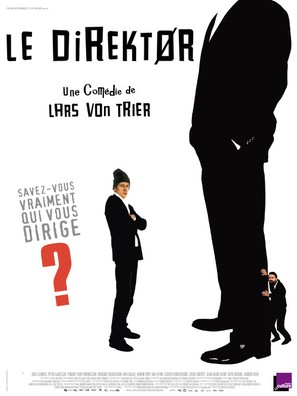 Direkt&oslash;ren for det hele - French Movie Poster (thumbnail)