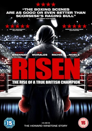Risen - British DVD movie cover (thumbnail)