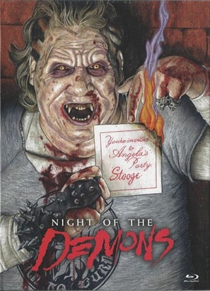 Night of the Demons - German Blu-Ray movie cover (thumbnail)