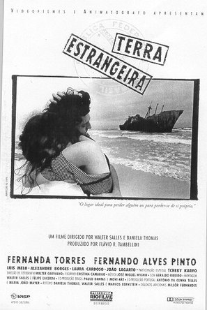 Terra Estrangeira - Brazilian Movie Poster (thumbnail)