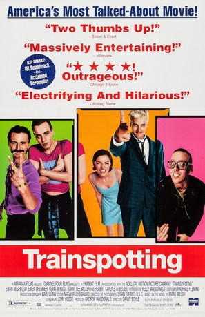 Trainspotting - Video release movie poster (thumbnail)