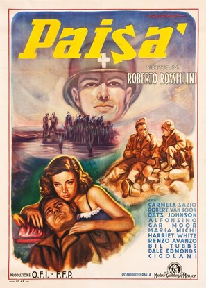 Pais&agrave; - Italian Movie Poster (thumbnail)