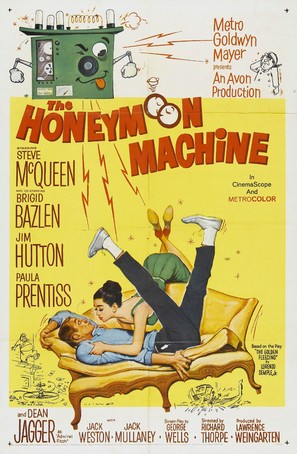 The Honeymoon Machine - Movie Poster (thumbnail)