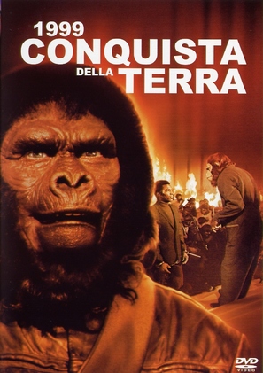 Conquest of the Planet of the Apes - Italian DVD movie cover (thumbnail)