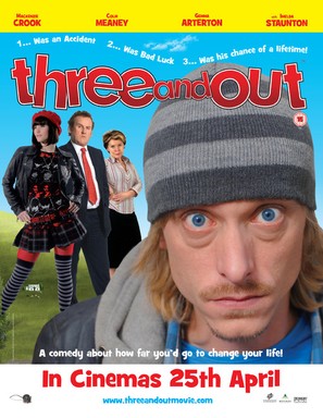 Three and Out - British Movie Poster (thumbnail)