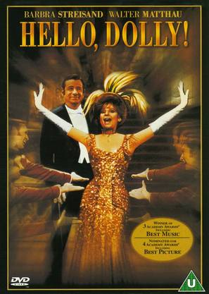 Hello, Dolly! - British DVD movie cover (thumbnail)