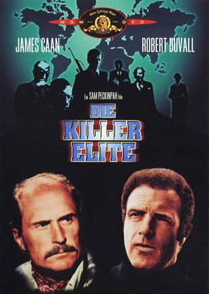 The Killer Elite - German DVD movie cover (thumbnail)