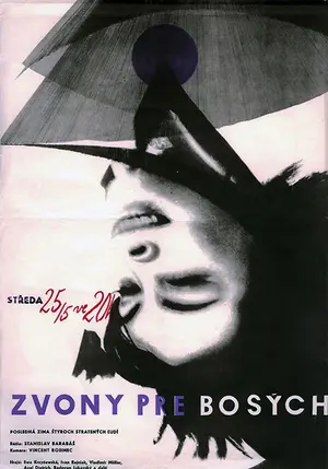 Zvony pre bos&yacute;ch - Czech Movie Poster (thumbnail)