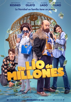 Un l&iacute;o de millones - Spanish Movie Poster (thumbnail)