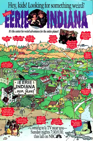"Eerie, Indiana" Poster