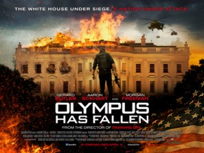 Olympus Has Fallen - British Movie Poster (thumbnail)