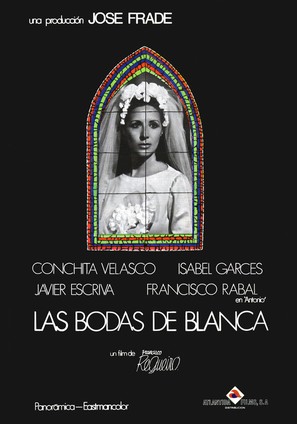 Las bodas de Blanca - Spanish Movie Poster (thumbnail)