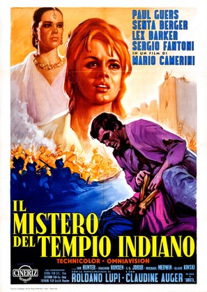 Il mistero del tempio indiano - Italian Movie Poster (thumbnail)