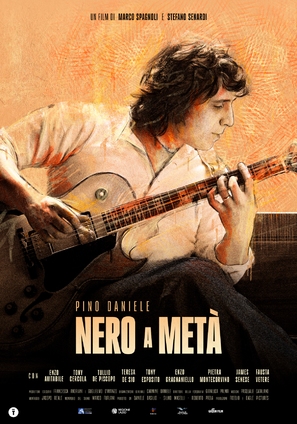 Pino Daniele - Nero a met&agrave; - Italian Movie Poster (thumbnail)