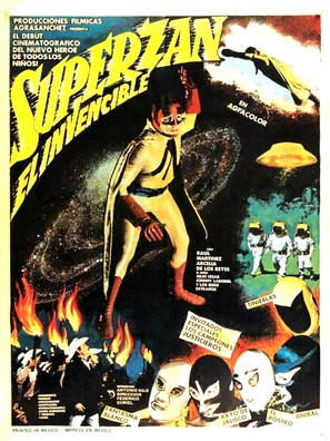 Ssuperzam el invencible - Mexican Movie Poster (thumbnail)