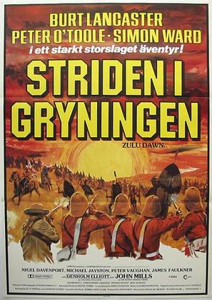 Zulu Dawn - Swedish Movie Poster (thumbnail)