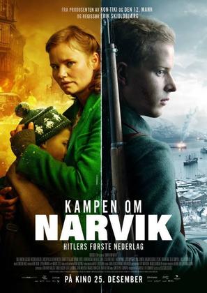 Kampen om Narvik - Hitlers f&oslash;rste nederlag - Norwegian Movie Poster (thumbnail)