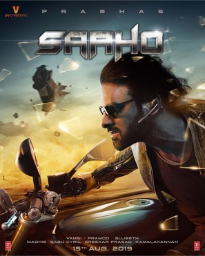 Saaho - Indian Movie Poster (thumbnail)