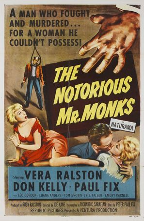 The Notorious Mr. Monks - Movie Poster (thumbnail)