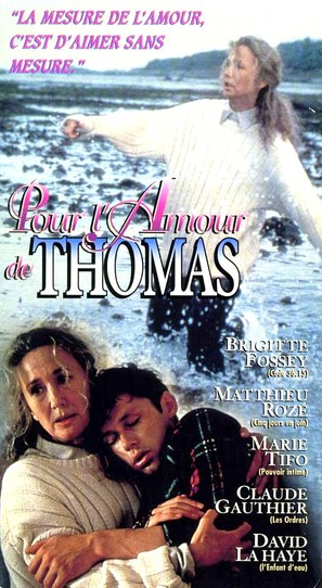 Pour l&#039;amour de Thomas - French VHS movie cover (thumbnail)