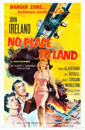 No Place to Land Poster