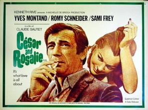 C&eacute;sar et Rosalie - British Movie Poster (thumbnail)
