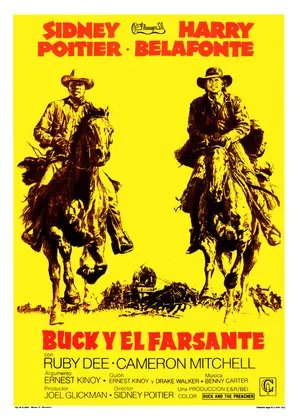 Buck and the Preacher - Spanish Movie Poster (thumbnail)