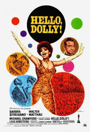 Hello, Dolly! - Spanish Movie Poster (thumbnail)