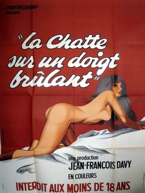 La chatte sur un doigt br&ucirc;lant - French Movie Poster (thumbnail)