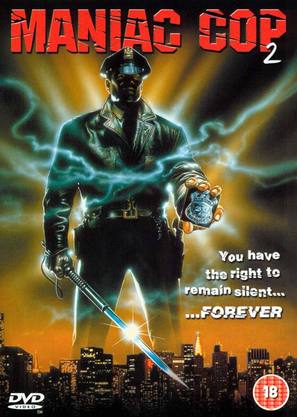 Maniac Cop 2 - British DVD movie cover (thumbnail)