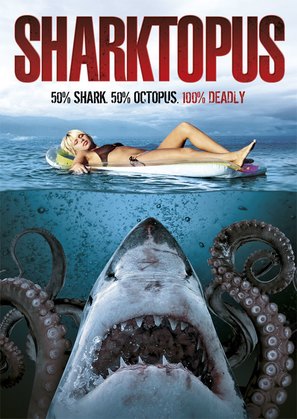 Sharktopus - DVD movie cover (thumbnail)