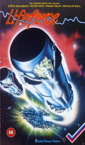 Lifeforce - British VHS movie cover (thumbnail)