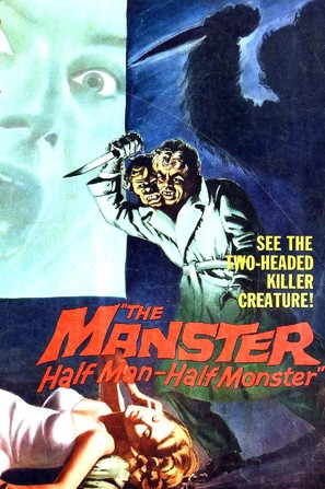 The Manster - British Movie Poster (thumbnail)