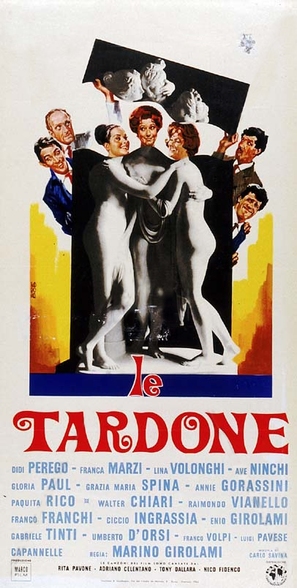 Le tardone - Italian Movie Poster (thumbnail)