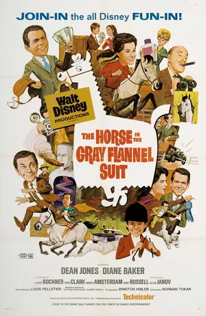 The Horse in the Gray Flannel Suit Poster